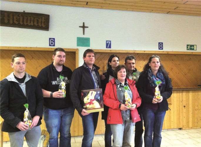 Für jedes getroffene Teil gab es ein kleines Präsent. Privat