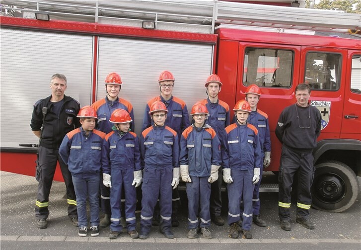 Jugendfeuerwehr Schuld mit guter Leistung 