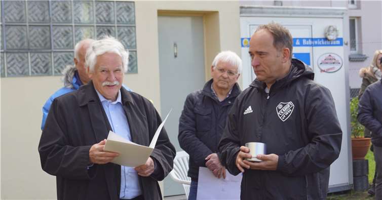 Für sein Engagement wurde Markus Klapper ausgzeichnet. Foto: privat