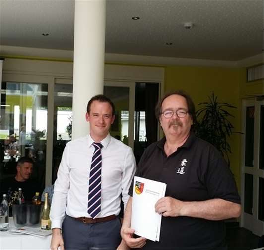 Für sein langjähriges Engagement wurde Helger Weingarten geehrt. privat