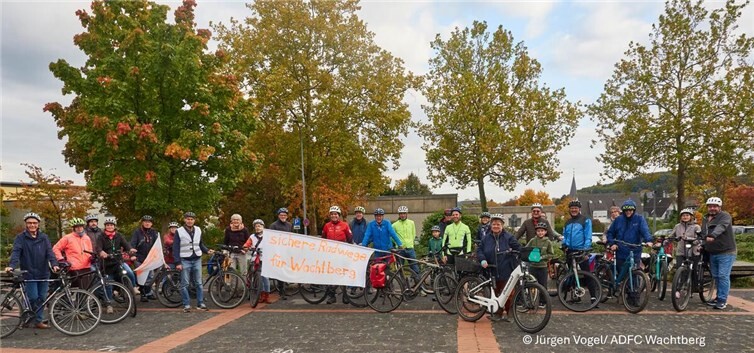 Für sicheren Radverkehr in Wachtberg: Foto: Jürg Vogel/ ADFC Wachtberg