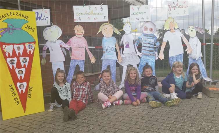 Für sieben Vorschulkinder der KiTa St. Vincentius heißt es Abschied nehmen von Milchzähnen und Erzieherinnen.privat