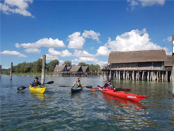 Für sportlich ambitionierte Mitglieder bietet der WSV Remagen das Langstreckenpaddeln an.  Foto: privat