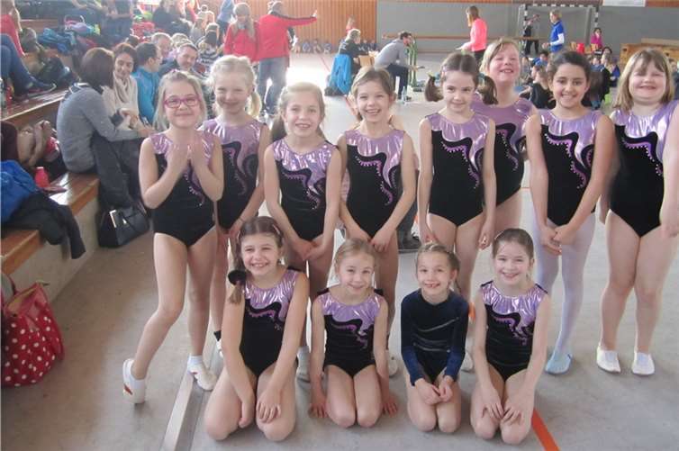 Für viele der Jüngsten des Vereins war das Winterturnfest die erste Teilnahme an einem Wettkampf. privat