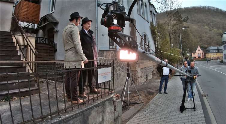 Für viele der Westerwälder war es die erste Erfahrung an einem Filmset. Fotos: Moskopp Media