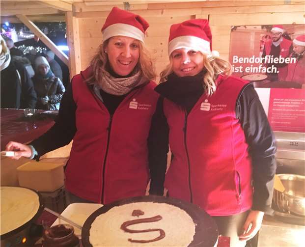 Für welchen Verein oder welches wohltätige Projekt sollen die Sparkassen-Mitarbeiter auf dem diesjährigen Bendorfer Weihnachtsmarkt Crêpes backen und verkaufen? Vereine und Projekte können sich ab sofort bewerben.privat