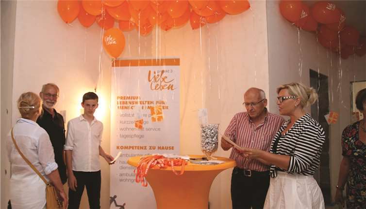 Fundierte Auskunft über das Leben im Dorf der Generationen gab es beim Tag der offenen Tür.  EP