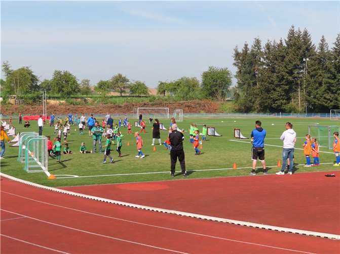 Funino-Bambinitreff des Fußballkreises Rhein-Ahr und des SV Ochtendung.  Foto: OG Ochtendung