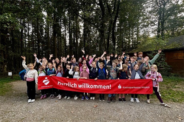 Funkenkids im Kletterwald