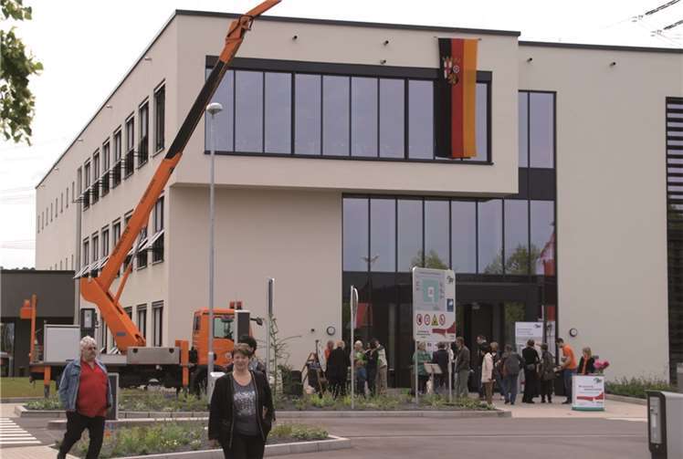 Funktional und modern, so präsentiert sich der neue Betriebshof des Koblenzer Servicebetriebs.