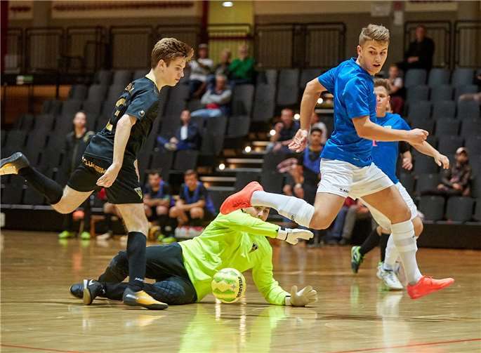 Futsal einem breiteren Publikum bekannt zu machen, ist eines der Ziele der jetzt verabredeten Kooperation zwischen den Weißenthurmer Wizards und der Conlog Arena in Koblenz.  Conlog Arena/Thomas Frey