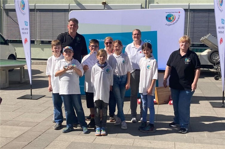 Future Heroes beim Bezirkswettbewerb 