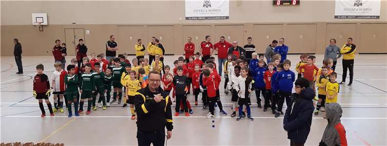 GSG-Jugendleiter Arno Fuchs bedankte sich bei allen Teilnehmern. Foto: privat