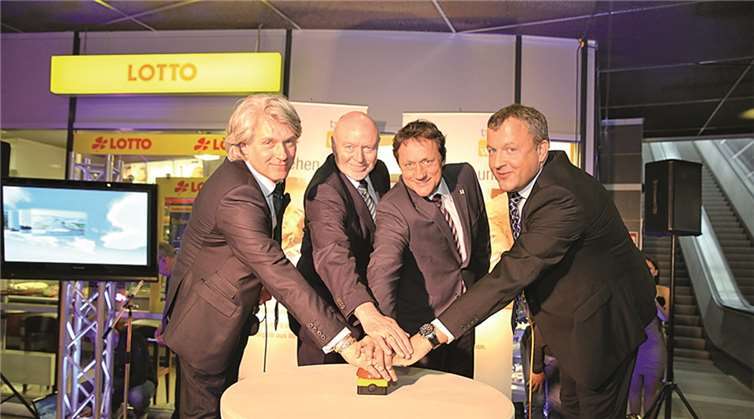 Gaben gemeimsam den Startschuss: (v.l.) wwtv-Marketing- und Vertriebsgeschäftsführer Normann Schneider, Edmund Schaaf, Bürgermeister VG Montabaur, Achim Schwickert, Landrat des Westerwaldkreises und wwtv-Programmbeiratsvorsitzender und wwtv-Geschäftsführer und Chefredakteur Christian Opitz. privat