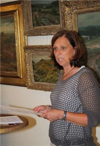 Gabi Jahnen, Ansprechpartnerin und Beraterin vom Weißen Ring, referierte im Germania über aktuelle Präventionsmaßnahmen. -TE-