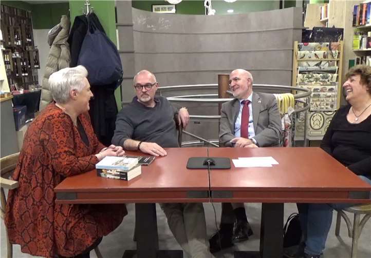 Gabriele Kaiser, Andreas J. Schulte und Nicole Anker waren gemeinsam im Gespräch. Privat