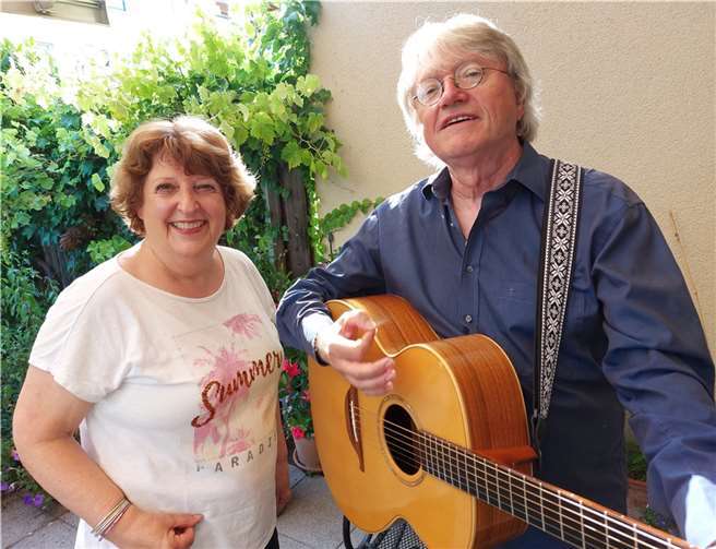 Gabriele Keiser und Manfred Pohlmann.  Foto: Gabriele Keiser