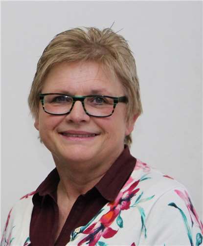 Gabriele Theis, Kriminalbeamtin, Sachbearbeiterin der Polizeilichen Prävention mit dem Schwerpunkt Verhaltensorientierte Prävention. Junge UnionMaifeld & Senioren Union Maifeld