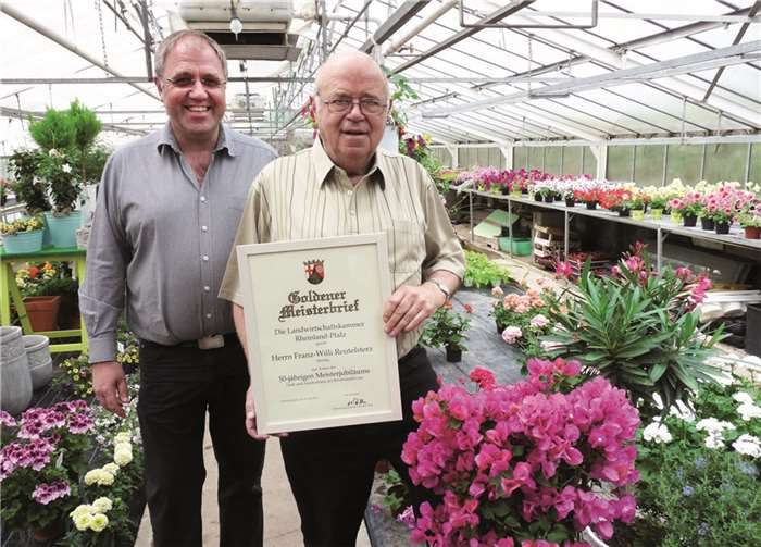 50 Jahre Gärtnermeister