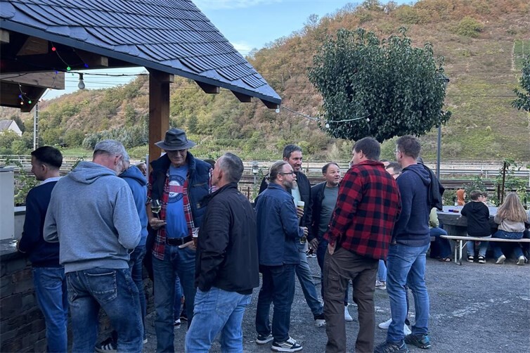 Bayrischer Abend auf dem Castorplatz in Lehmen mit traditioneller Bewirtung