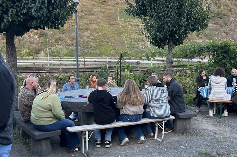 Bayrischer Abend auf dem Castorplatz in Lehmen mit traditioneller Bewirtung