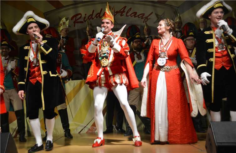 Gäste aus Mendig: Prinz Simon I und Prinzessin Suse I samt großem Gefolge gaben sich die Ehre.