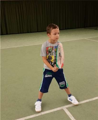 Ganz konzentriert bei der Sache: Vili Babic.privat