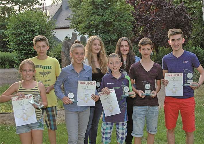Ganz starker Nachwuchs: die besten Tischtennistalente der Region auf einen Blick. BL