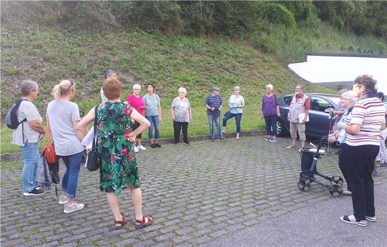 Ganzheitliches Gedächtnistraining gab es für die Teilnehmer des Spaziergangs. Foto: privat
