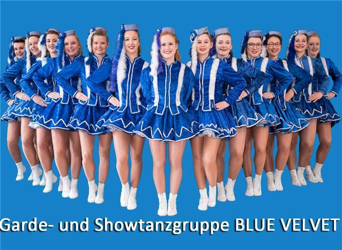 Garde- und Showtanzgruppe BLUE VELVET.Foto: privat