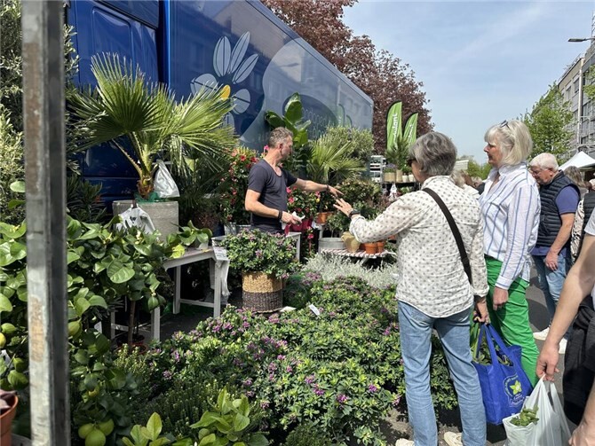 Gartenmarkt in Neuwied am 11. und 12. April.  Foto: Nadine Schöneberg