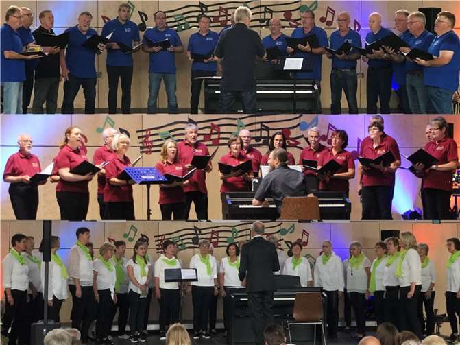 Gastchöre: Männersänger Wasenbach-Schönborn / gemischter Chor Nauort / Frauenchor Heiligenroth.