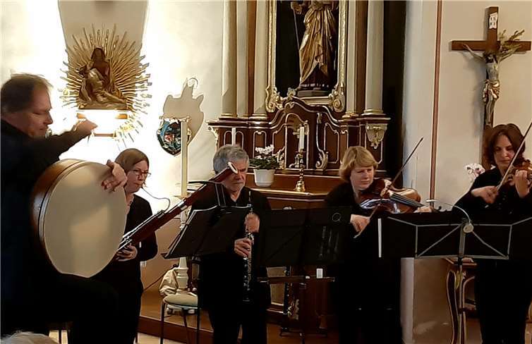 Gastensemble war das Quintett Mühlenwind.