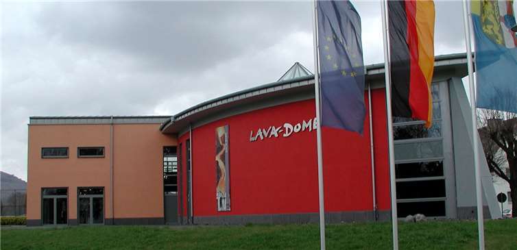 Gebäude des Lava-Dome in Mendig.LavaDome
