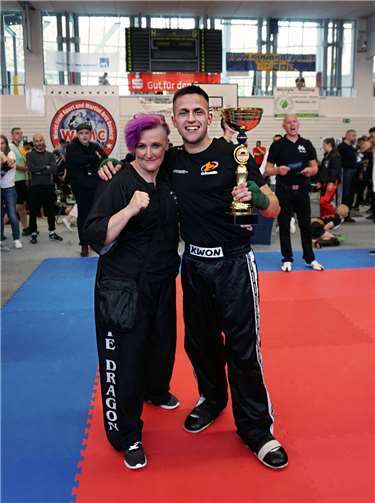 Gecoacht wurde Mosdzien indes von der ehemaligen WKC Bundestrainerin, Svenja Reimers, aus Lübeck.Fotos: privat