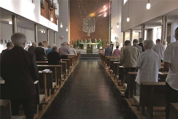 Gedenkgottesdienst in der Hochschulkirche.