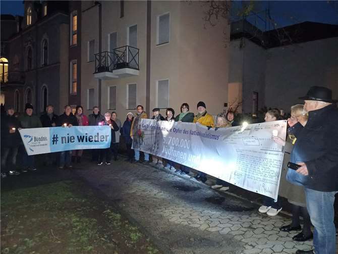 Gedenkspaziergang in Remagen.  Foto: privat