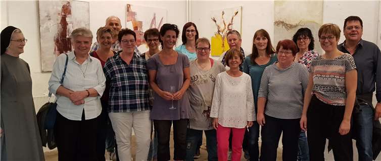 Geehrt wurden alle Dienstjubilare, die seit 10, 20, 25, 30, 35 oder gar 40 Jahren im Herz-Jesu-Haus arbeiten.privat