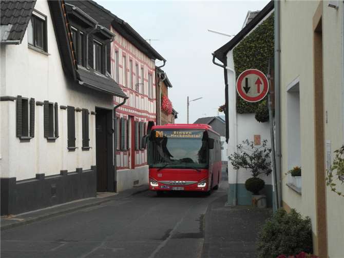 Gefährliche Engstelle in Werthhoven. Foto: ADFC Wachtberg