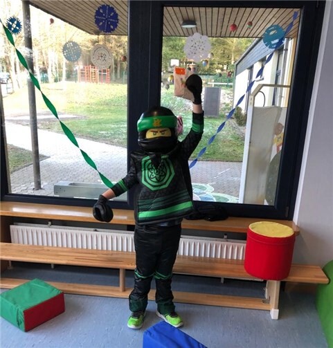 Gefeiert wurde zuhause. Foto: privat