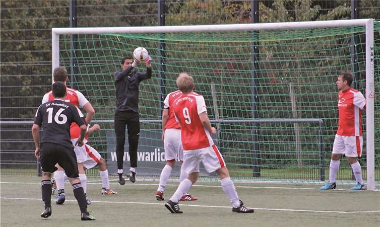 Gegen Adendorf klappte es für die dritte Mannschaft endlich mit einem Sieg.privat