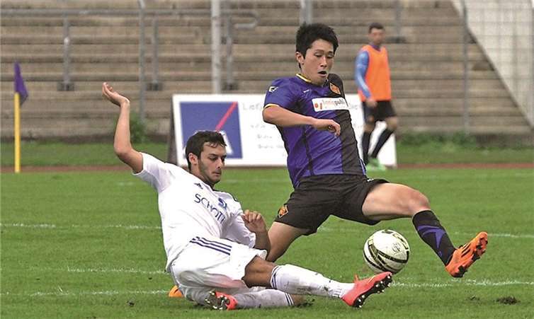 Gegen den TSV Schott Mainz sprühte die TuS Koblenz vor der Pause nur so vor Spielfreude.TH