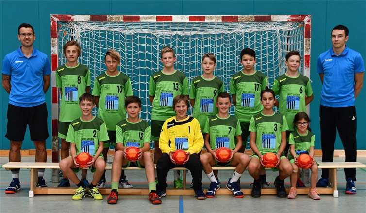 Gegen den starken Gegner HSV Rhein-Nette setzte sich die Mendiger C2 am Ende knapp durch. Foto: privat