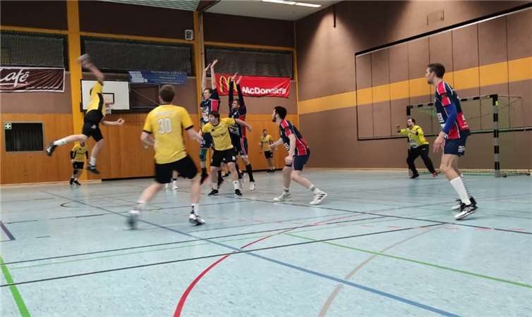 Gegen den überlegenen Innenblock mit dem starken Johannes Vorst und Daniel Enke gab es kaum ein Durchkommen. Foto: privat