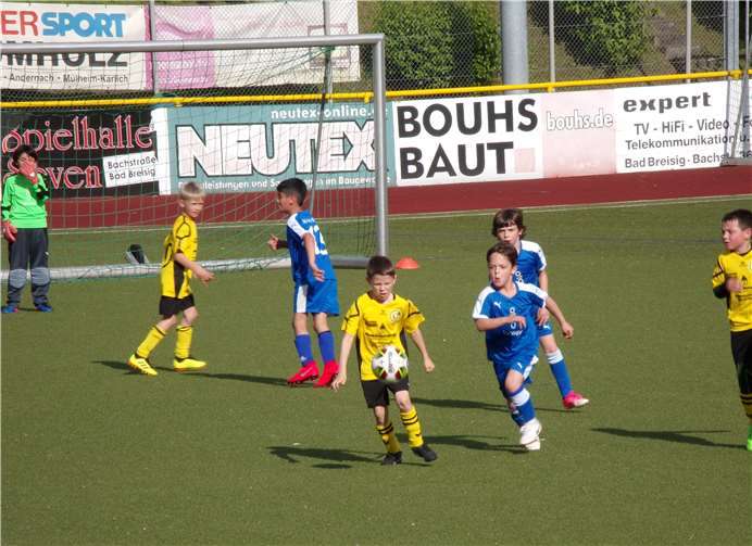 Gegen die JSG Grafschaft II konnte die Breisiger F-Jugend endlich einen Erfolg verbuchen. Foto: privat
