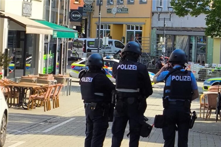 Geiselnahme am 8. Mai in Sinzig. 