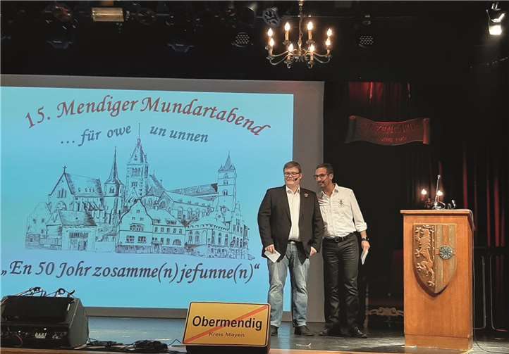 Gekonnt führten die beiden „Moderatoren“ Stefan Schneider und Tim Herrmann durch das Programm.