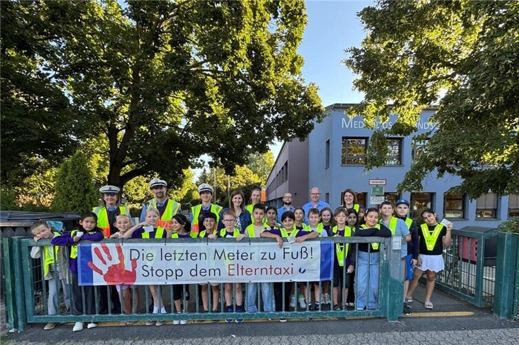 Gelungene Gemeinschaftsaktion an der Medardus-Schule.