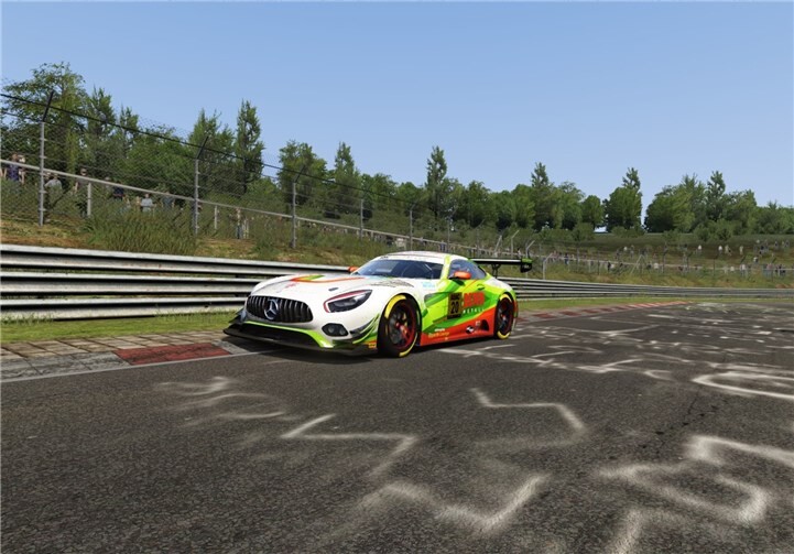 Gelungene virtuelle Premiere: „Eifel Racing“ erreichte im ersten Rennen den 23. Platz. Quelle: privat