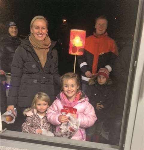 Gelungener Abend für die ganze Familie: Das Oedinger Martinsfest. privat